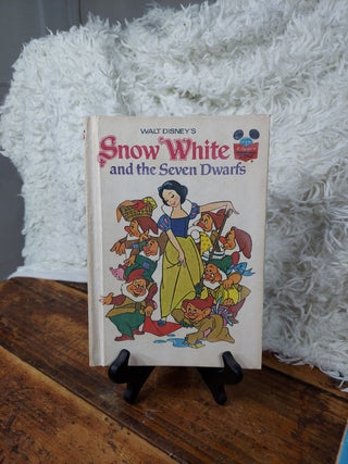 1973 Walt Disney's Snow White and the seven dwarfs - Disney's wonderful world of reading As-Is