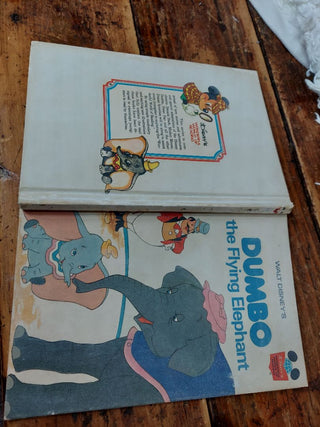 1978 Walt Disney's Dumbo the flying elephant Disney's wonderful world of reading As-Is