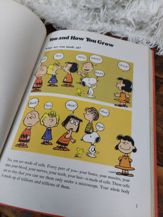 1980 Charlie Brown's cyclopedia super questions and answers and amazing facts featuring your body volume 1 by Funk & Wagnalls inc As-Is