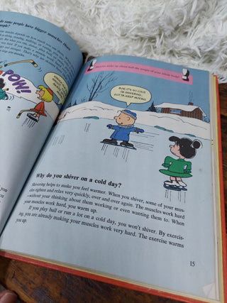 1980 Charlie Brown's cyclopedia super questions and answers and amazing facts featuring your body volume 1 by Funk & Wagnalls inc As-Is