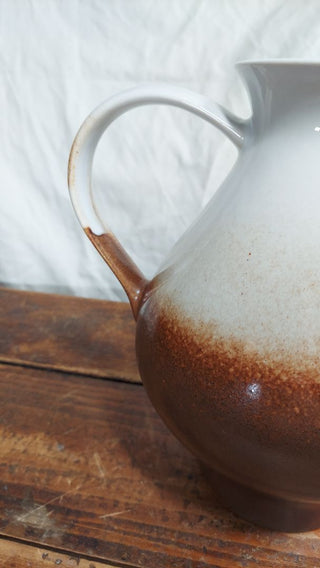 1920-38 Gorgeous Glazed Jug - Pitcher mold #1984 by Ditmar Urbach  (Teplitz factory) - Czechoslovakia.