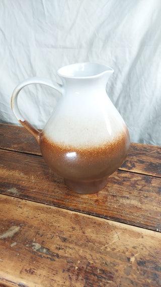 1920-38 Gorgeous Glazed Jug - Pitcher mold #1984 by Ditmar Urbach  (Teplitz factory) - Czechoslovakia.