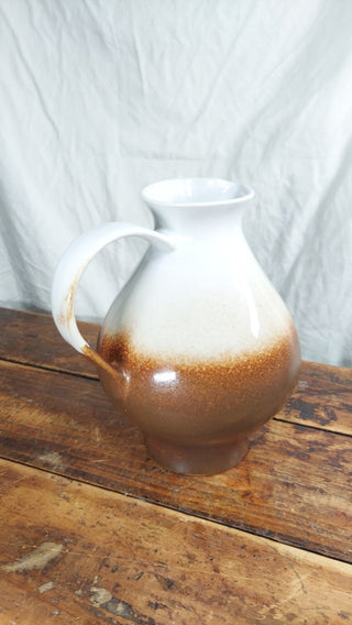 1920-38 Gorgeous Glazed Jug - Pitcher mold #1984 by Ditmar Urbach  (Teplitz factory) - Czechoslovakia.