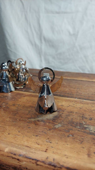 Set of 4 Silver Plated Angel Napkin holders by Regal Silver