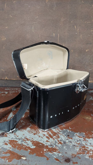 1960s Bell & Howell Director Series Camera Case, Custom Bag With Seatbelt Strap (As-Is)