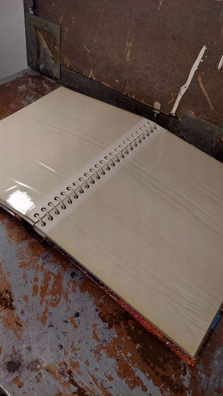 1970s Unused - Photo Album with Autumn Lake Scene Cover