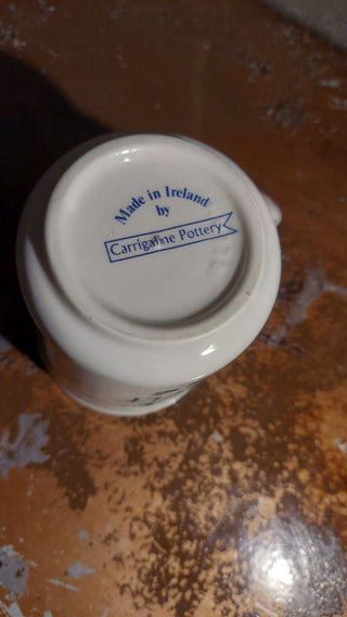 "Himself" clover ceramic mug made in Ireland by Carrigaline Pottery