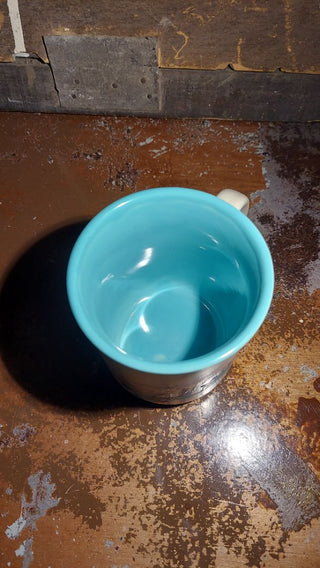 1978-84 Mod Pastel Rainbow California Stoneware Souvenir Mug