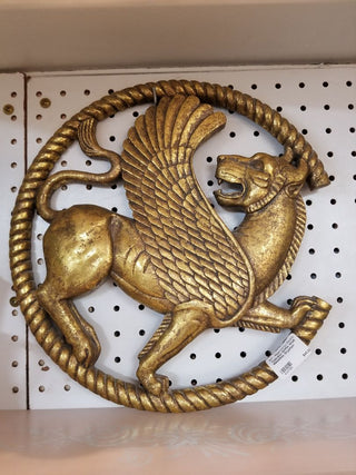 Toscano Griffin Walll Medallion Gryphon