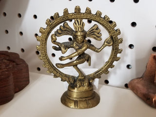 Brass Kali Indian Goddess 3.5"