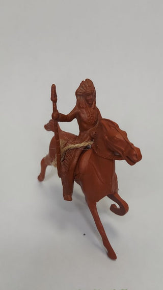 1950s Native American And Horse by Marx Plastic