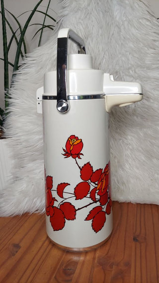 1975 Roses SE-2200 Elephant Brand Air Pot Drink Server by Zojirushi Vacuum Bottle Brand