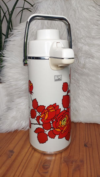 1975 Roses SE-2200 Elephant Brand Air Pot Drink Server by Zojirushi Vacuum Bottle Brand