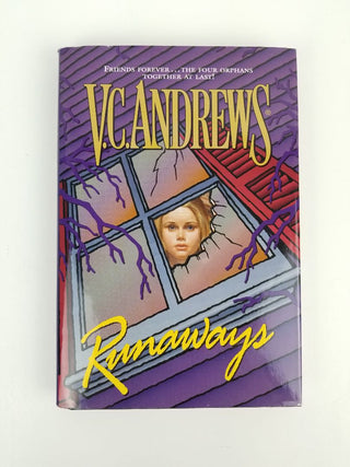 Book VC Andrews Runaways 1st Ed Hardcover