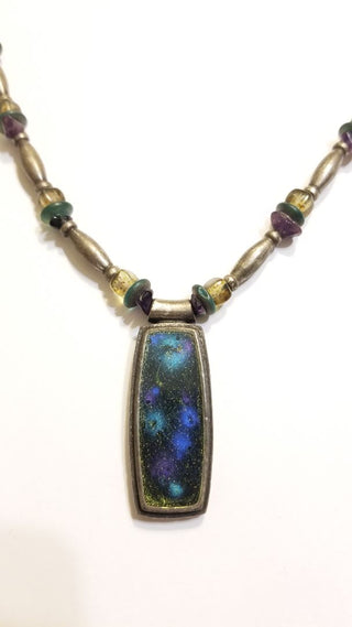 EB Retro Chico's Galaxy Necklace Vintage Quality