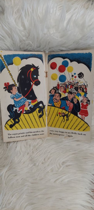 1948 The WIGGLY "Hi-Ho" Children's interactive book - AS IS