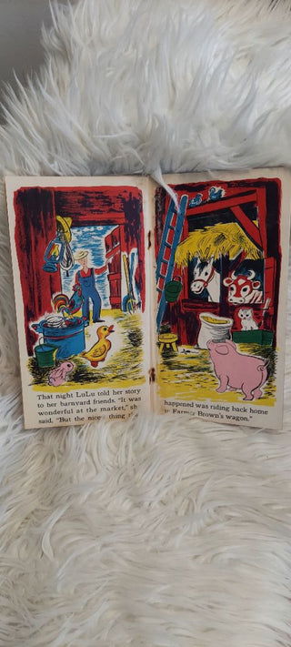 1948 The WIGGLY "Lu - Lu" Children's interactive book, AS IS