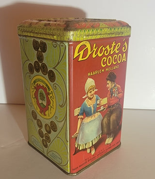 Droste’s cocoa tin