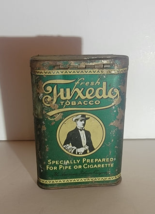 1920’s Tuxedo Tobacco pocket tin