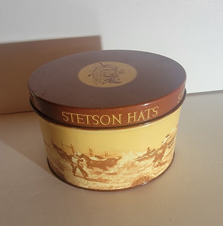 Stetson salesman sample tin