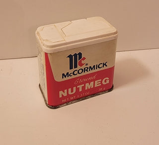 McCormick Nutmeg tin