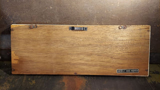 Midcentury "Hansel and Gretel" fairy tail hand-painted tile wall art, signed "Anderson" (As-Is)