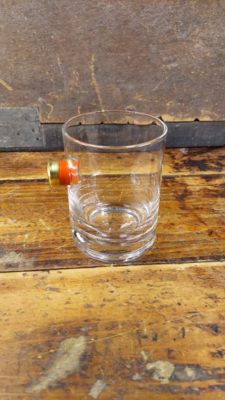 Handcrafted Unique Shotgun Shell Rocks Glass - 11oz - can be personalized with etching!