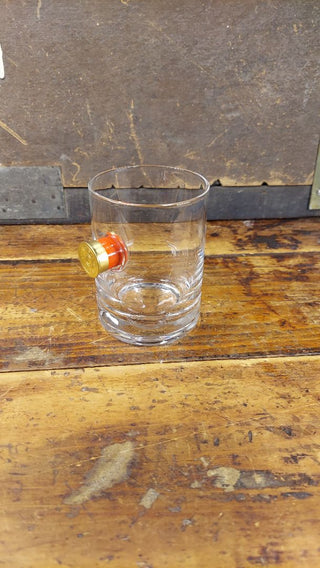 Handcrafted Unique Shotgun Shell Rocks Glass - 11oz - can be personalized with etching!
