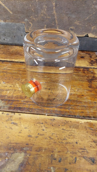Handcrafted Unique Shotgun Shell Rocks Glass - 11oz - can be personalized with etching!