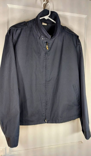 1976-84 US Navy (large) - Creighton Insulated Windbreaker Jacket Coat, with removable insulated liner.
