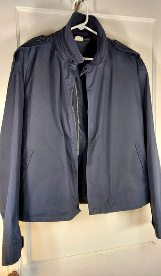 1976-84 US Navy (large) - Creighton Insulated Windbreaker Jacket Coat, with removable insulated liner.