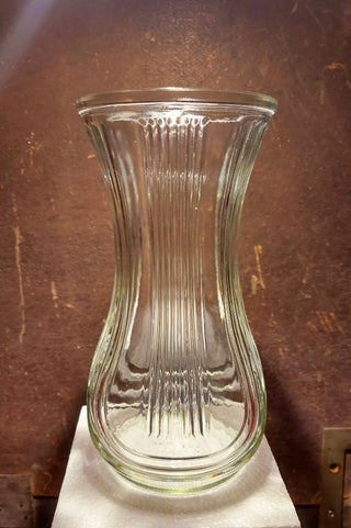 1970s Harp Mod Vase - 4086-b by Hoosier Glass
