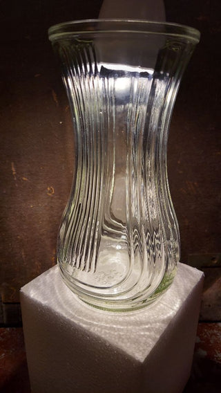 1970s Harp Mod Vase - 4086-b by Hoosier Glass