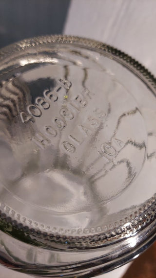 1970s Harp Mod Vase - 4086-b by Hoosier Glass