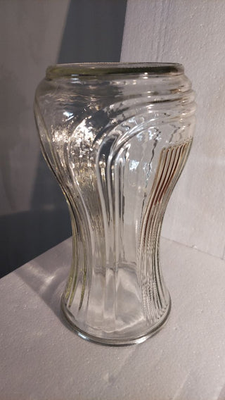 1970s Harp Mod Vase - 4086-b by Hoosier Glass