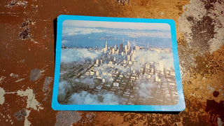 1970s Unused - "A FOGGY DAY in San Francisco" Postcard by Smith Novelty Co (As-Is)
