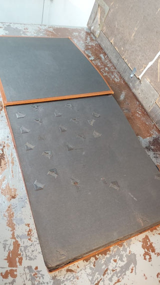 1920s "Photographs" Snap Shots Photo Album with Embossed Faux Leather Cover - 32 pages