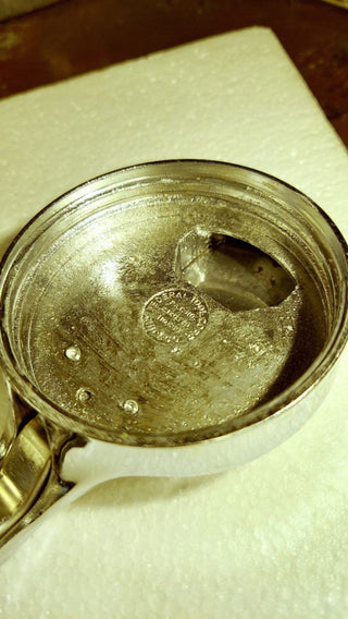 1930s Art Deco Large Diner Kitchen Dispenser With Bakelite Handle by Hazel Atlas (As-Is)