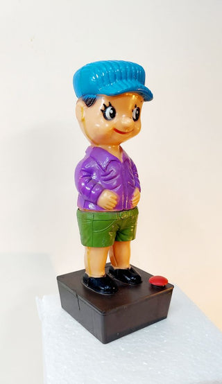 1970s "Weepy the Wee Wee" made in Hong Kong - WORKS - plastic, novelty gag toy designed to squirt wee water kitsch