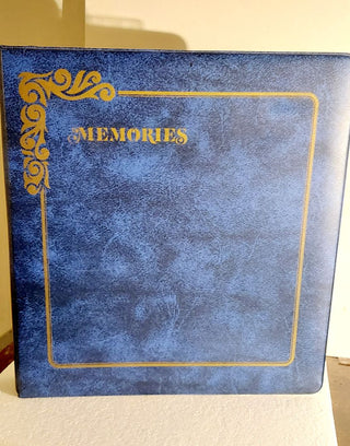 1980s Photo Memories Album With Inserts - Scrapbooking Photo album Photography