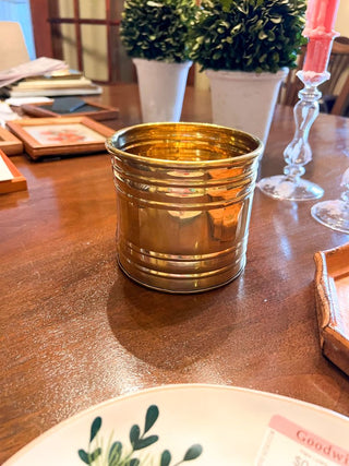 Brass Plant Pot