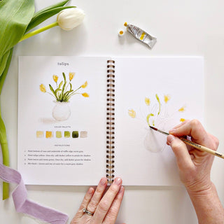 Spring Watercolor Workbook by Emily Lex