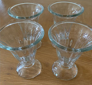 Vintage Libbey Ice Cream Sundae Glasses (Set of 4)