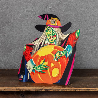 Vintage Inspired Wicked Witch Dummy Board – New Halloween Freestanding Décor