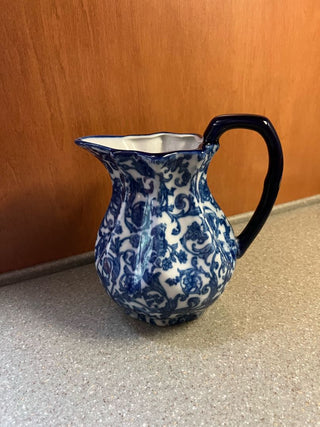 Blue & White Pitcher (Sourced in Umbria, Italy)