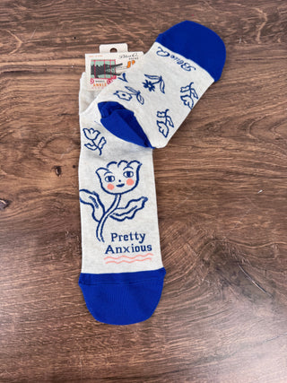 Pretty Anxious Ankle Socks