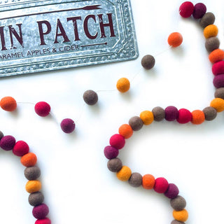 8' Falling Leaves Garland