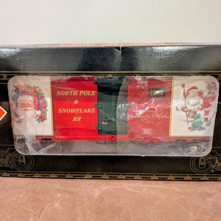 Aristo Craft 46225 North Pole & Snowflake 1995 Train Car, G scale
