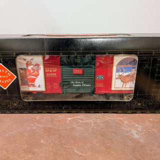 Aristo Craft 46025 Xmas 1995 Box Train Car, G scale