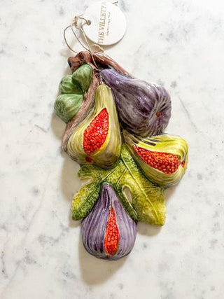 Ceramic Hanging Fig (Sourced in Umbria, Italy)